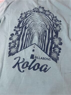 Billabong Koloa Graphic Tee - Light Blue